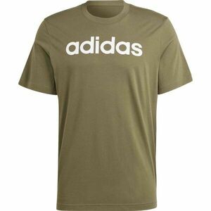 adidas ESSENTIALS SINGLE JERSEY EMBROIDERED LOGO Tricou bărbați, kaki, mărime imagine