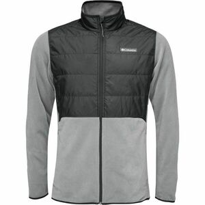 Columbia BASIN BUTTE FLEECE FULL ZIP Geacă hibridă bărbați, gri, mărime imagine