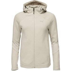 Puma EVOSTRIPE FULL ZIP HOODY Hanorac femei, bej, mărime imagine