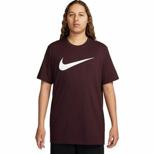 Nike NSW TEE ICON SWOOSH Tricou bărbați, vișiniu, mărime imagine