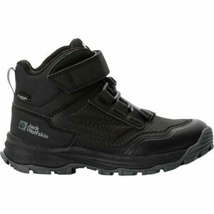 Jack Wolfskin CYROX TEXAPORE MID K Încălțăminte de trekking copii, negru, mărime imagine