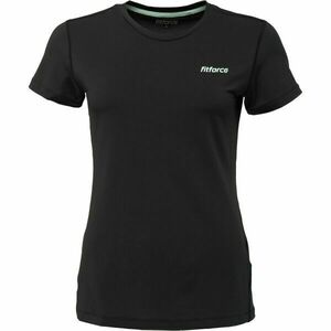 Fitforce KAISA Tricou fitness damă, negru, mărime imagine