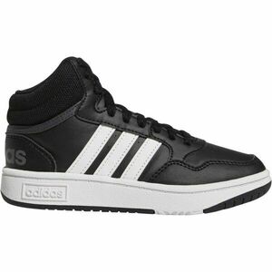 adidas HOOPS 3.0 MID K Încălțăminte casual băieți, negru, mărime 35.5 imagine