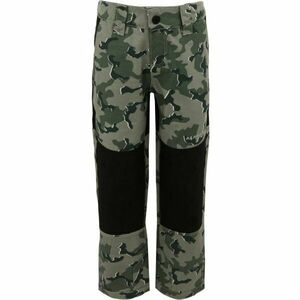 ALPINE PRO DERSO Pantaloni outdoor copii, verde, mărime imagine