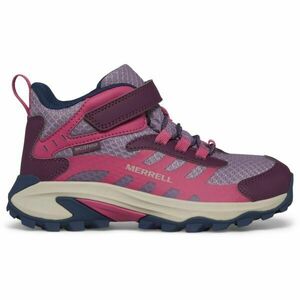 Merrell MOAB SPEED 2 MID A/C WTRPF Încălțăminte outdoor de copii, mov, mărime 32 imagine