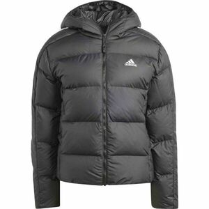 adidas ESSENTIALS 3-STRIPES MID DOWN HOODED Geacă pentru femei, negru, mărime imagine