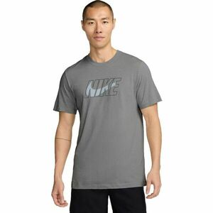 Nike DRI-FIT Tricou pentru bărbați, gri, mărime imagine