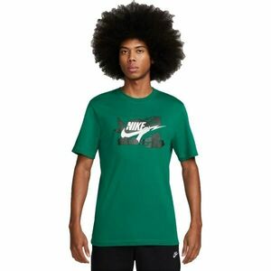 Nike SPORTSWEAR Tricou de bărbați, verde închis, mărime imagine