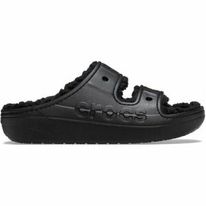 Crocs BAYA COZZZY SANDAL Papuci termoizolați pentru femei, negru, mărime 41/42 imagine