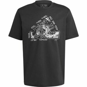 adidas CITY ESCAPE LANDSCAPE GRAPHIC TEE Tricou pentru bărbați, negru, mărime imagine