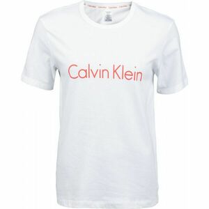 Calvin Klein tricou alb de dama S/S Crew Neck - S imagine