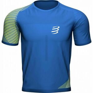 Compressport PERFORMANCE SS TSHIRT M Tricou alergare bărbați, albastru, mărime imagine