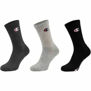 Champion 3PK CREW SOCKS Șosete unisex, gri închis, mărime imagine