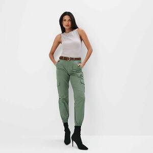 Mohito - Pantaloni cargo cu buzunare - Verde imagine