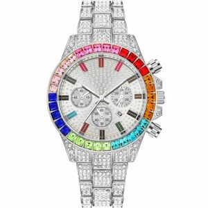 Ceas extravagant - Argintiu KP11593 imagine