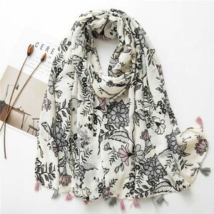 Esarfa Danita - Neagra KP12260 imagine