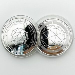 Moneda Qtum - Argint KP13402 imagine