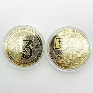 Moneda Tezos - Aur KP13449 imagine