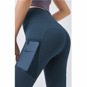 Leggings pentru femei Energy - Albastru închis/L KP15549 imagine