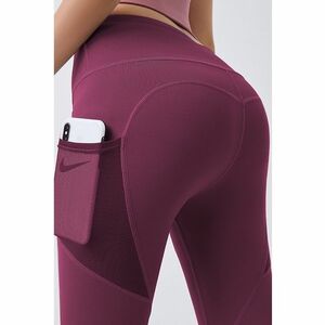 Leggings pentru femei Energy - Bordeaux/S KP15552 imagine