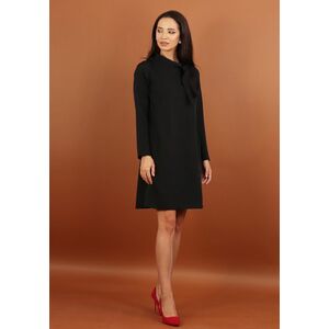 Rochie lejera Negru 36 imagine