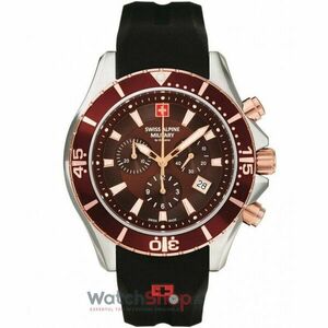 Ceas Swiss Alpine Military BY GROVANA 7040.9856 Chronograph imagine