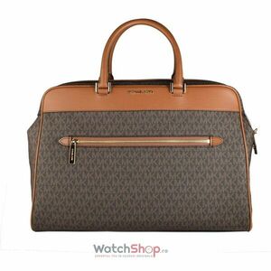 Geanta Michael Kors Jet Travel 35H1GTFT7B-BROWN, 42 x 28 x 22, Maro imagine