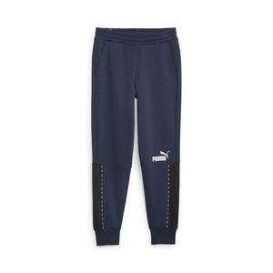 Pantaloni Puma ess BLOCK x Tape Sweatpants imagine