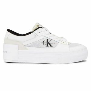 Pantofi Sport Calvin Klein Bold vulc FLATF laceUP leather Mix imagine