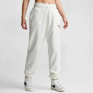 Pantaloni Nike W Nsw PHNX fleece HR OS pant print imagine