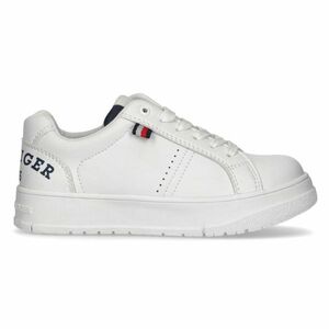 Pantofi Sport Tommy Hilfiger logo Low CUT Lace UP SNEAKER imagine