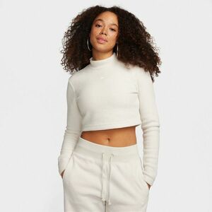 Bluza Nike W Nsw Phoenix PLSH LS crop top imagine