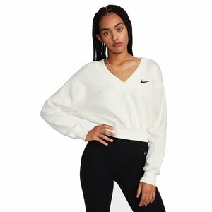 Bluza Nike W Nsw Phoenix fleece crop Vneck imagine