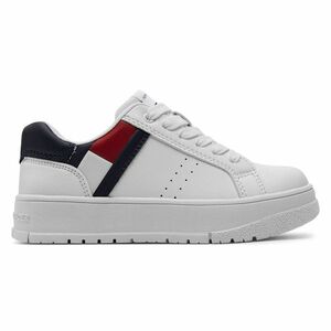 Pantofi Sport Tommy Hilfiger Flag Low cut Lace up sneaker imagine