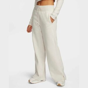 Pantaloni Nike W NSW Phoenix PLSH HR pant wide imagine