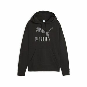 Hanorac Puma Classics Shiny Logo Hoodie imagine