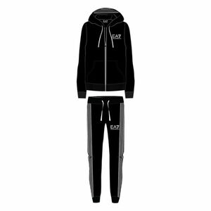 Trening EA7 M T-SUIT HOODIE FZ CH BR imagine