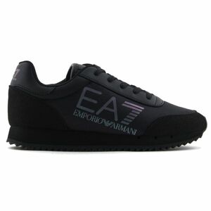 Pantofi sport EA7 BLACK WHITE LACES imagine