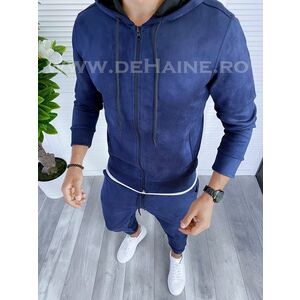 Trening barbati bleumarin pantaloni + hanorac B6115 P20-3.1 imagine