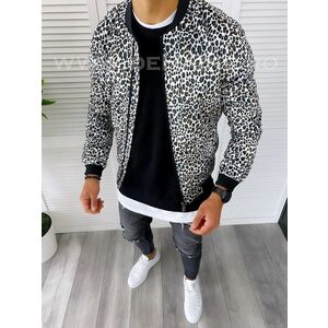 Geaca barbati animal print de primavara B6320 Z18-5 imagine