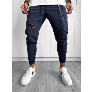 Pantaloni de trening bleumarin 12919 imagine