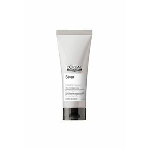 Balsam de par - L’Oreal Professionnel Serie Expert Silver - pentru a neutraliza tonurile galbene nedorite - cu magneziu si agenti anti-ingalbenire - pentru parul carunt sau cu tonuri galbene - 200ml imagine