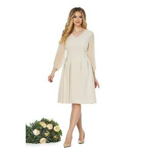 Rochie midi evazata imagine