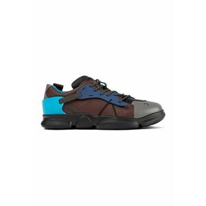 Pantofi sport din piele cu model colorblock imagine