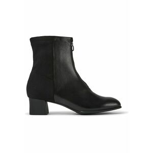 Botine de piele si material textil Katie 909 imagine