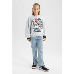 Bluza sport cu imprimeu Tom and Jerry imagine