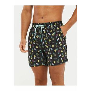 Pantaloni scurti de baie cu model grafic Ananas 3613 imagine