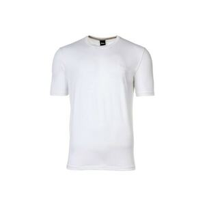 BOSS - Tricou cu decolteu rotund si logo discret imagine