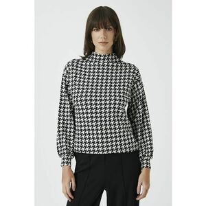 Bluza cu model houndstooth imagine