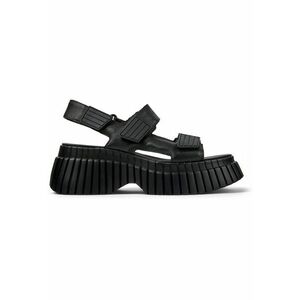 Sandale de piele cu velcro si aspect masiv BCN 22077 imagine